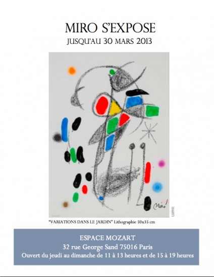 Joan Miro Exposition