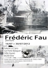 Frdric Fau, peinture, Elne (66) du 16 au 30 Juillet 2012