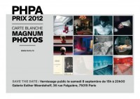 Prix Photographique PHPA : vernissage le 8 septembre 2012