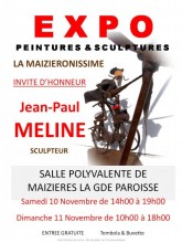 EXPOSITION PEINTURES ET SCULPTURES LA MAIZIERONISSIME
