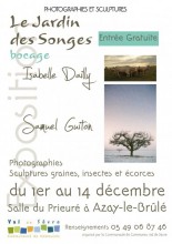 Le Jardin des Songes (exposition photographies et sculptures)