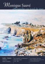 Exposition Monique Sauv - Aquarelles en bord de mer