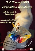8 EXPOSITION ARTISTIQUE les 9 et 10 mars 2013  Haute Indre (44610)