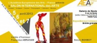 Salon international de l'Acadmie Europenne des Arts - 2013 