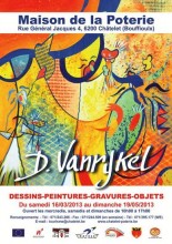 D. Vanrykel : Dessins-Peintures-Gravures-Objets