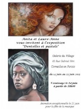 Dentelles et pastel