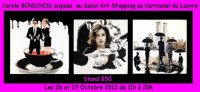Carole BENICHOU expose au salon Art Shopping
