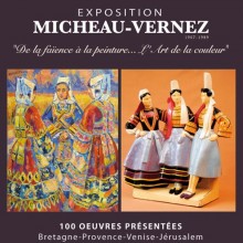 De la faence  la peinture, l'art de la couleur - 100 oeuvres de Micheau-Vernez