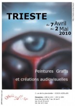 Peintures, graffs et crations audiovisuelles de Trieste