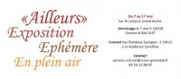 "Ailleurs" Exposition phmre en plein air