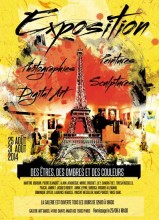 Exposition Des tres Des Ombres et Des Couleurs  la galerie Art'& Miss du 25 aot au 31 aot
