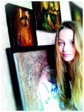 Exposition peinture et dessin Isabelle Berce Di-Puglia artiste expressionniste