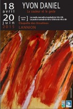 " La couleur et le geste " Exposition Yvon DANIEL