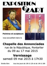 Exposition de peintures et sculptures