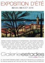 Exposition d't  la Galerie Estades Lyon