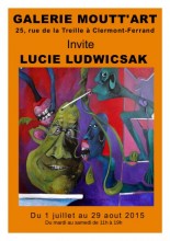 La Galerie Moutt'Art invite Lucie Ludwiczak