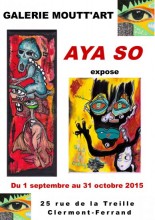 Aya So  la Galerie Moutt'Art