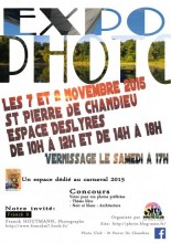 Exposition annuelle du photo club de St Pierre de Chandieu