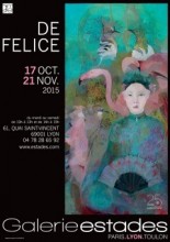 Exposition De Felice et Derely  la Galerie Estades Lyon