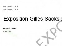 Exposition Gilles Sacksick