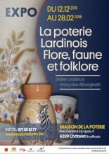 Exposition "POTERIE LARDINOIS  Flore, faune et folklore " 