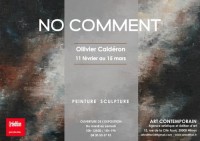 Exposition dArt Contemporain " NO COMMENT" - Ollivier Caldron