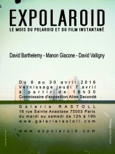 Expolaroid 2016  la Galerie Rastoll