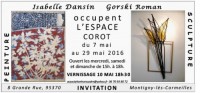 Exposition Isabelle DANSIN, peinture et Roman GORSKI, sculpture