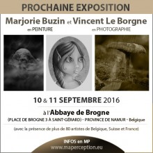 Exposition Marjorie Buzin peinture et Vincent Le Borgne Photographie