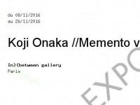 Koji Onaka //Memento vivere - 