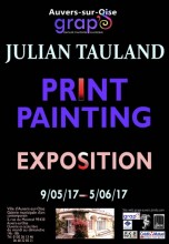 Julian TAULAND  PRINT PAINTING 