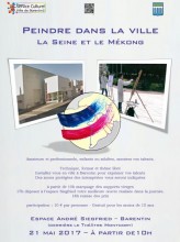 Peindre dans la ville " La Seine et le Mkong "