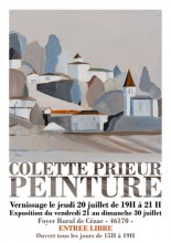 EXPOSITION DES PEINTURES DE COLETTE PRIEUR