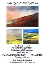 L'exposition de Nathalie Fouladoux peintre