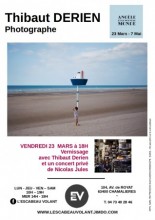 Thibaut Derien  de retour  l'Escabeau Volant  avec son exposition  ANGLE ET LE NOUVEAU MONDE 