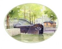 Les grilles de la maison du Canal exposent Danielle Allais