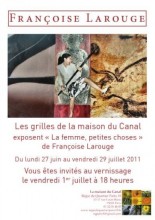 La femme, petites choses exposition de Franoise Larouge 