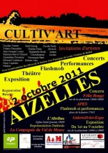 Cultiv'Art - Invitations d'artistes 2011  Aizelles