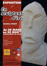 En sculptant d'ire