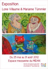 Exposition Lone Villaume et Marianne Tmmler